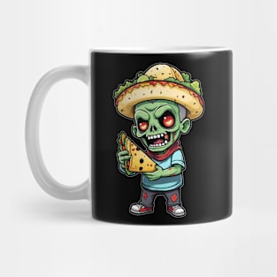 Quesadilla Taco Zombie Mug